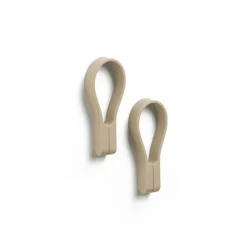 Best Zone Denmark Loop magnet Håndklædestrop 2 stk. Camel