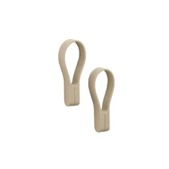 Best Zone Denmark Loop magnet Håndklædestrop 2 stk. Camel