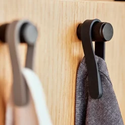 Zone Denmark Loop magnet Håndklædestrop 2 stk. Taupe