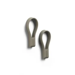 Zone Denmark Loop magnet Håndklædestrop 2 stk. Taupe