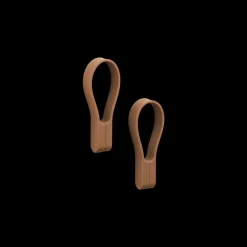 Zone Denmark Loop magnet Håndklædestrop 2 stk. Terracotta