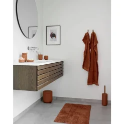 Zone Denmark Loop magnet Håndklædestrop 2 stk. Terracotta