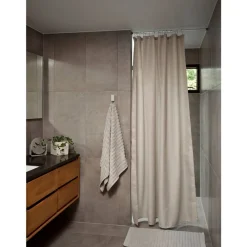New Zone Denmark Lux Badeforhæng Soft Grey