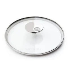 Best Mauviel M'360 Glaslåg Klar/Stål