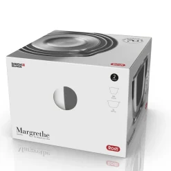 Clearance Rosti Margrethe Røreskålesæt 2 dele 2 stk. Stål