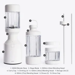 Online Beast Mega Plus Blender 1200 watt Cloud white