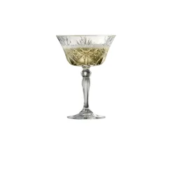 Lyngby Glas Krystal Melodia Champagneskål 4 stk. Klar