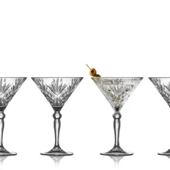 Best Lyngby Glas Krystal Melodia Cocktailglas 4 stk. Klar