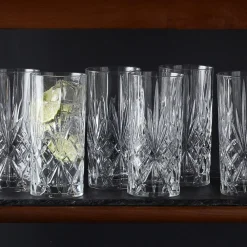 Online Lyngby Glas Krystal Melodia Highball 6 stk. Clear