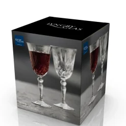 Clearance Lyngby Glas Krystal Melodia Rødvinsglas 4 stk. Clear