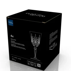 Clearance Lyngby Glas Krystal Melodia Rødvinsglas 4 stk. Clear