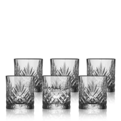Hot Lyngby Glas Krystal Melodia Shotglas 6 stk. Klar