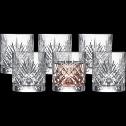 Clearance Lyngby Glas Krystal Melodia Vandglas 6 stk. Clear