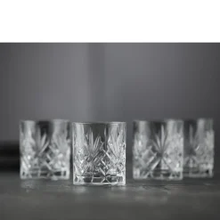 Clearance Lyngby Glas Krystal Melodia Vandglas 6 stk. Clear