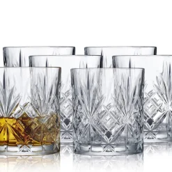 Online Lyngby Glas Krystal Melodia Whiskyglas 6 stk. Clear