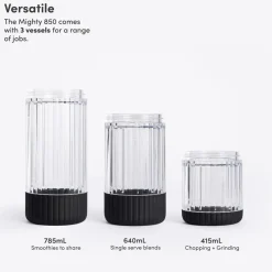 Discount Beast Mighty Plus Blender 850 watt Carbon black