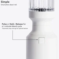 Clearance Beast Mighty Plus Blender 850 watt Cloud white