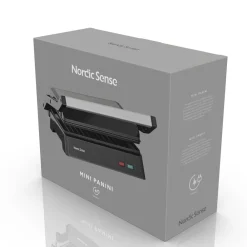 Discount Nordic Sense Minipaninigrill 1000 watt Sort