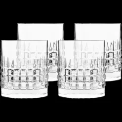 Sale Luigi Bormioli Mixology Charme Vandglas/whiskyglas 4 stk. Klar