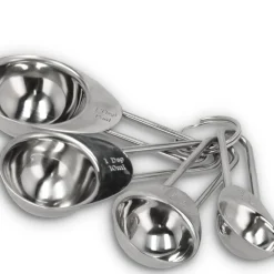 Clearance Funktion Måleskesæt 4 stk. Stål