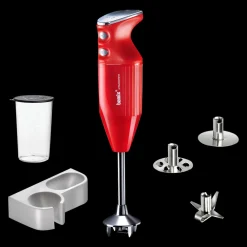 Best Bamix Mono C Stavblender 200 watt Rød