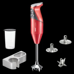 Outlet Bamix Mono D Stavblender 200 watt Rød