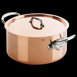 Sale Mauviel M'150S Gryde med låg Kobber/Stål