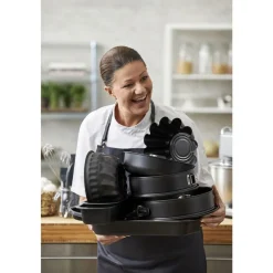 Online Blomsterbergs Muffinform til 12 stk. Black Steel