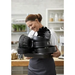 Clearance Blomsterbergs Muffinform til 6 stk. Black Steel