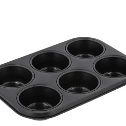 Clearance Blomsterbergs Muffinform til 6 stk. Black Steel