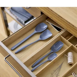 Discount Rosti NEW Classic Grydeskesæt 4 dele Dusty Blue