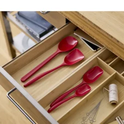 Hot Rosti NEW Classic Grydeskesæt 4 dele R&oslash;d