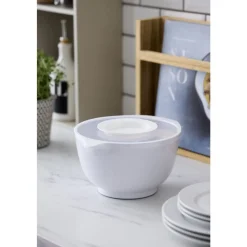 Rosti NEW Margrethe Røreskål med piskelåg 2 stk. Hvid