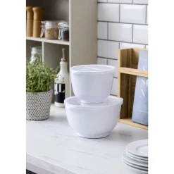 Outlet Rosti NEW Margrethe Røreskålesæt 4 dele 4 stk. Hvid