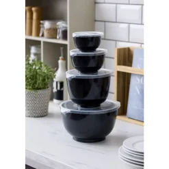 Online Rosti NEW Margrethe Røreskålesæt 8 dele 8 stk. Carbon black