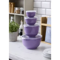 Rosti NEW Margrethe Røreskålesæt 8 dele 8 stk. Lavender