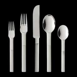 Discount Gense Nobel Bestiksæt 5 dele Mat/Blankt stål