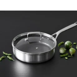 Outlet Morsø 79Nord Hybrid Sauterpande med glaslåg Satin finish