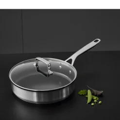 Best Morsø 79Nord Sauterpande med glaslåg Satin finish