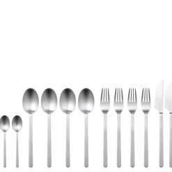 New Gense Norm Bestiksæt 16 dele Mat stål