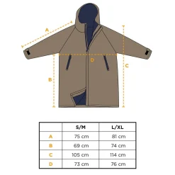 Södahl North Vinterbadekåbe Warm Taupe