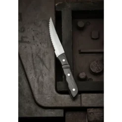 Online Gense Old Farmer Classic Steakkniv XL 4 stk. Stål/Tr&aelig;