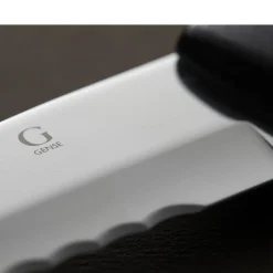 Sale Gense Old Farmer Micarta Steakkniv XL 4 stk. Sort/Stål