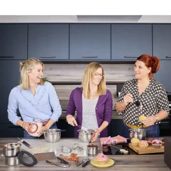 Online Rösle Opbevaringsdåse Stål/Sort/Glas