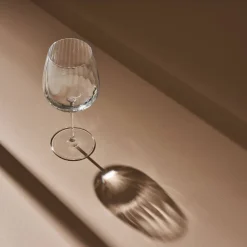 Outlet Luigi Bormioli Optica Gin & tonic-glas burgundy 4 stk. Klar