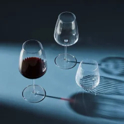 Outlet Luigi Bormioli Optica Rødvinsglas Bordeaux 4 stk. Klar