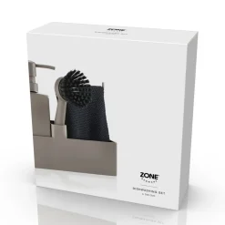 Clearance Zone Denmark Opvaskesæt 4 dele Taupe