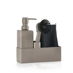 Clearance Zone Denmark Opvaskesæt 4 dele Taupe