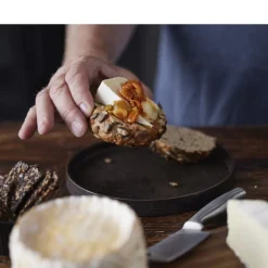 Online HOLM Ostebræt med 3 knive Akacie