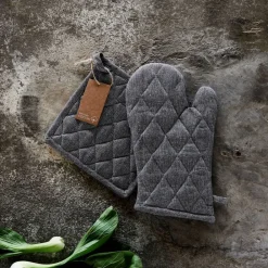 Outlet Pillivuyt Ovnhandske recycle Grå